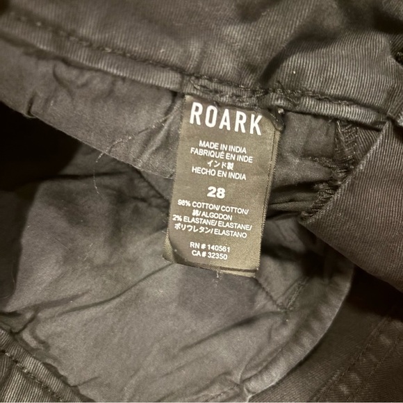 Roark Standard Slim Fit Black Chino - size 28 - Picture 5 of 11